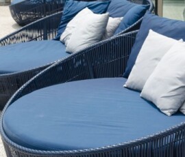 Cleaning outdoor cushions